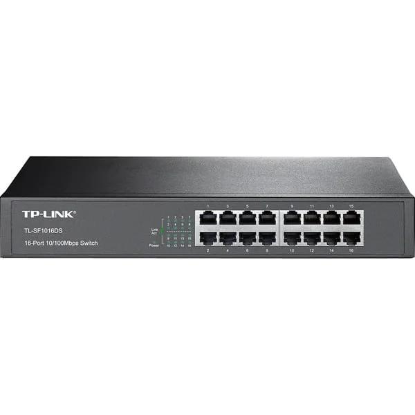 TP-Link TL-SF1016DS V3.0, Switch (schwarz)