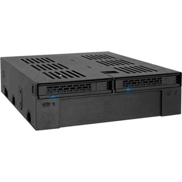 Icy Dock ExpressCage MB322SP-B, Einbaurahmen (schwarz)
