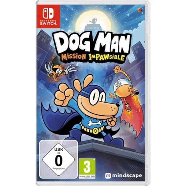Dog Man: Mission Impawsible, Nintendo Switch-Spiel
