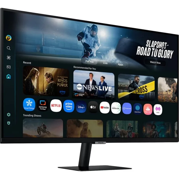 Samsung Smart AI Monitor S32FM700UU, LED-Monitor (80 cm (32 Zoll), schwarz, UltraHD/4K, VA, HDR, Fernbedienung, Lautsprecher)