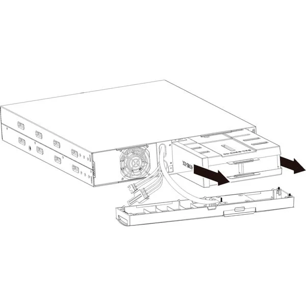 BlueWalker Akkupack PowerWalker 91010079, für VI 1500RT LCD (schwarz)