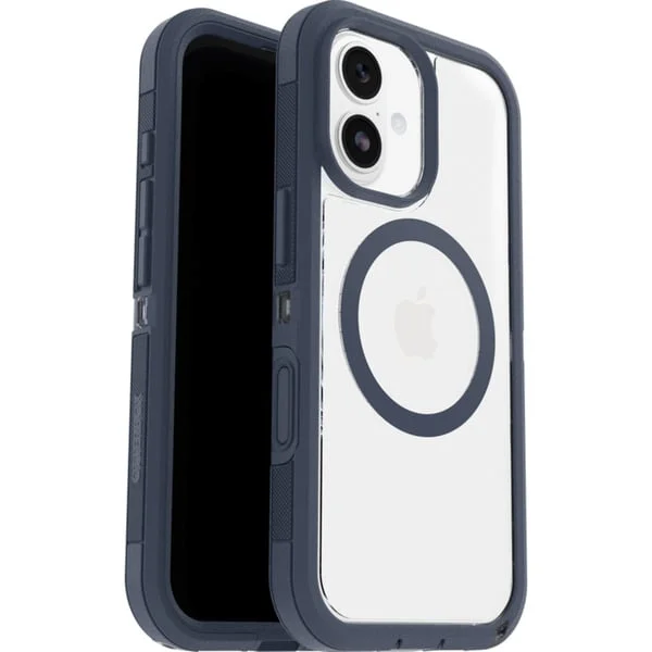 Otterbox Defender Pro XT, Handyhülle (transparent/blau, iPhone 17, MagSafe)