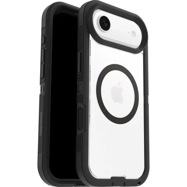 Otterbox Defender Pro XT, Handyhülle (transparent/schwarz, iPhone Air, MagSafe)