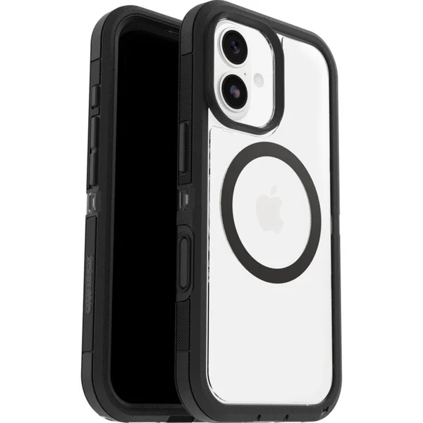 Otterbox Defender Pro XT, Handyhülle (transparent/schwarz, iPhone 17, MagSafe)