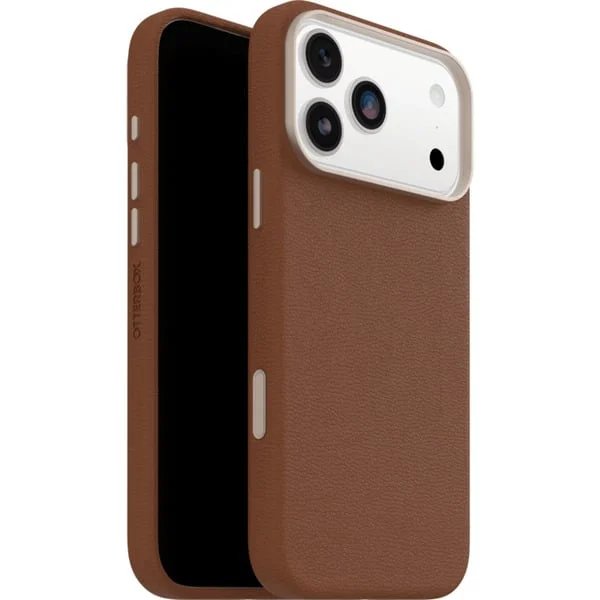 Otterbox Symmetry Cactus Leather, Handyhülle (braun, iPhone 17 Pro Max, MagSafe)