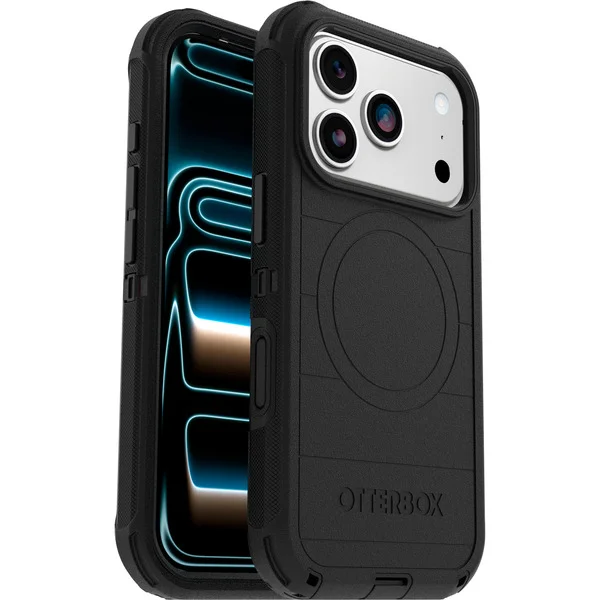 Otterbox Defender Pro ProPack, Handyhülle (schwarz, iPhone 17 Pro, MagSafe)