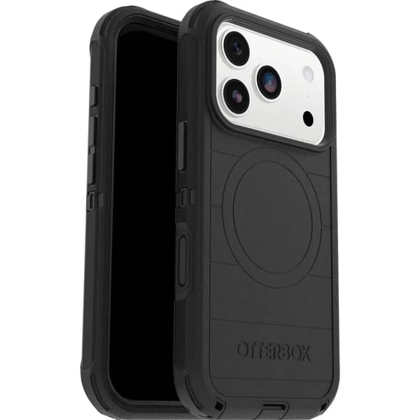 Otterbox Defender Pro, Handyhülle (schwarz, iPhone 17 Pro, MagSafe)