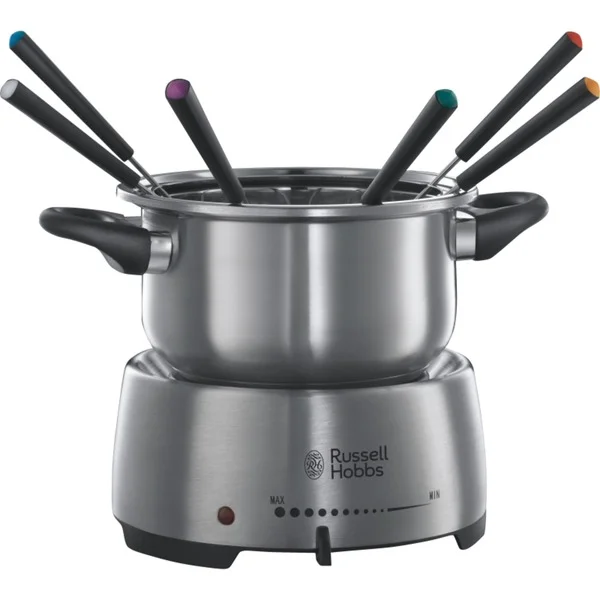 Russell Hobbs Fondue Fiesta (edelstahl, 1.200 Watt, Topf 2 Liter)