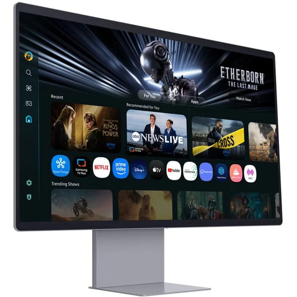 Samsung S32FM900SU, OLED-Monitor (80 cm (32 Zoll), silber, UltraHD/4K, QD-OLED, G-Sync kompatibel, FreeSync, 165Hz Panel)