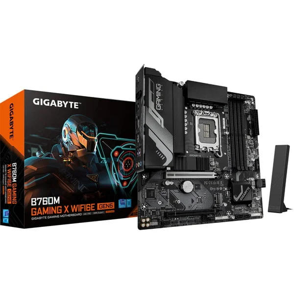 GIGABYTE B760M GAMING X WIFI6E GEN5, Mainboard (schwarz)