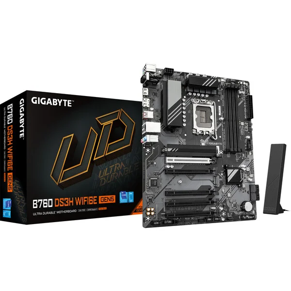 GIGABYTE B760 DS3H WIFI6E GEN5, Mainboard