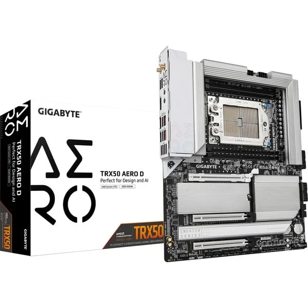 GIGABYTE TRX50 AERO D, Mainboard (silber/schwarz)