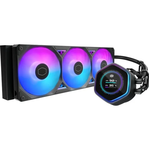 Cooler Master MasterLiquid 360 Atmos II LCD ARGB, Wasserkühlung (schwarz)