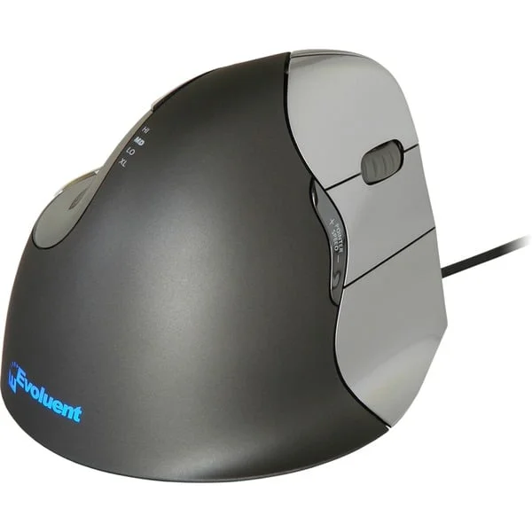 Evoluent Vertical Mouse 4 RH, Maus (schwarz/grau)