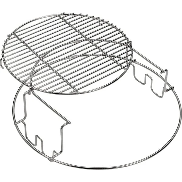 Big Green Egg Multi Level Rack Large, Grillrost (edelstahl, 2-teilig, für Big Green Egg Large)