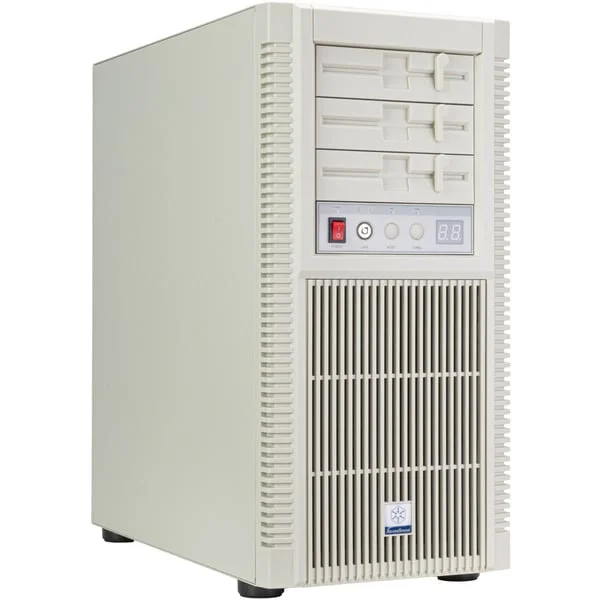 SilverStone FLP02, Tower-Gehäuse (beige)