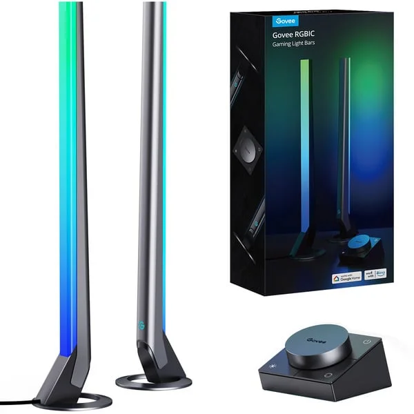 Govee RGBIC Gaming Light Bars, LED-Leuchte (weiß)
