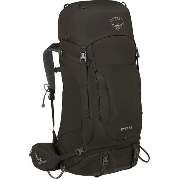 Osprey Kyte 58, Rucksack (schwarz, 56 Liter, Größe WXS/S)