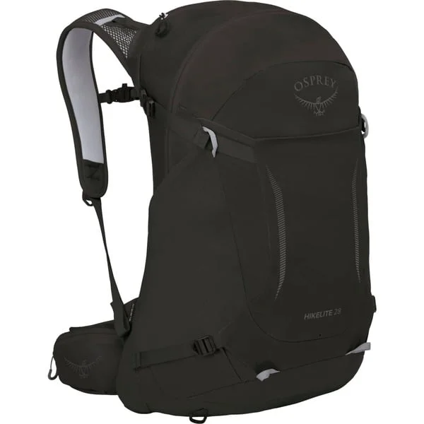 Osprey Hikelite 28, Rucksack (schwarz, 28 Liter, Größe M/L)