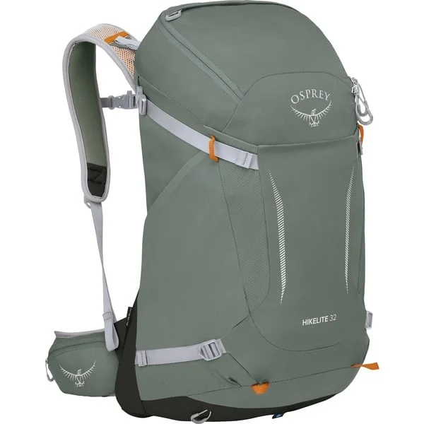 Osprey Hikelite 32, Rucksack (olivgrün, 30 Liter, Größe S/M)