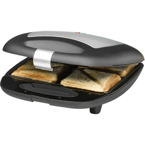 Rommelsbacher Sandwichmaker ST 1410 (edelstahl/schwarz, 1.400 Watt)
