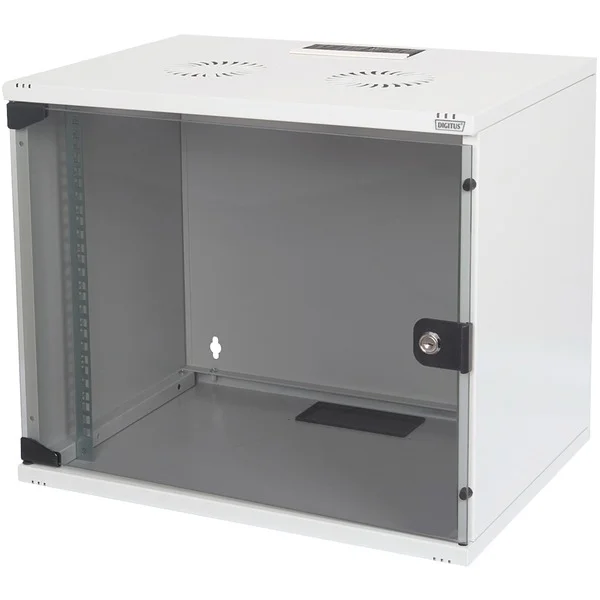 Digitus 483-mm-Wandschrank, 7 HE, IT-Schrank (grau, 7 Höheneinheiten)