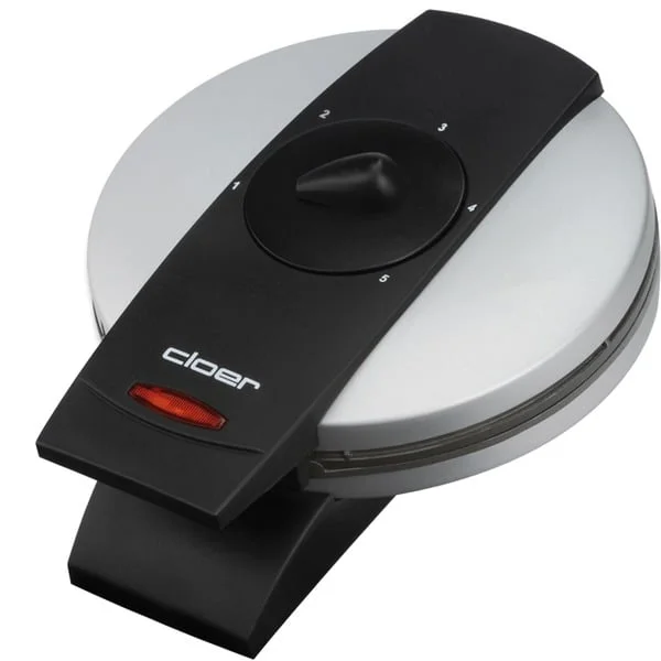 Cloer Waffeleisen 1629 (silber/schwarz, 930 Watt)