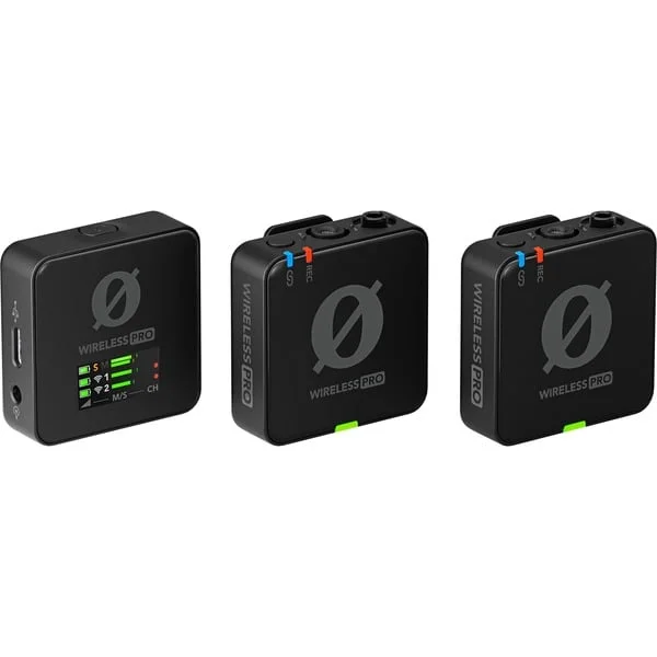 Rode Microphones Wireless Pro, Mikrofon (schwarz, USB-C)