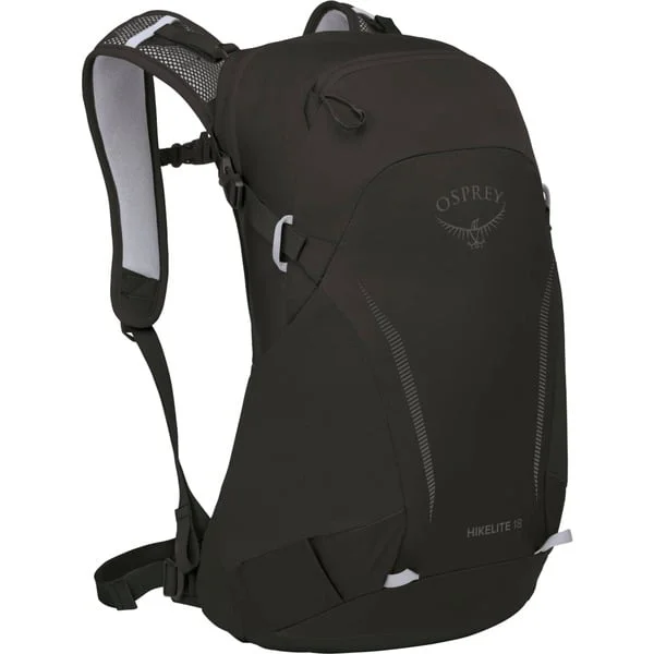 Osprey Hikelite 18, Rucksack (schwarz, 18 Liter)