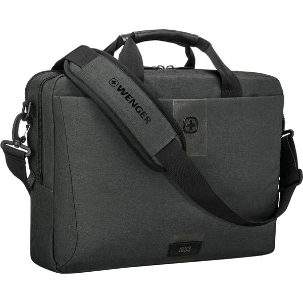 Wenger MX ECO Brief, Notebooktasche (grau, bis 40,7 cm (16"))