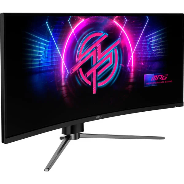 MSI MPG 346CQRFDE X24, Gaming-Monitor (86.4 cm (34 Zoll), schwarz, UWQHD, Rapid-VA, Curved, HDMI, DP, USB-C, 240Hz Panel)