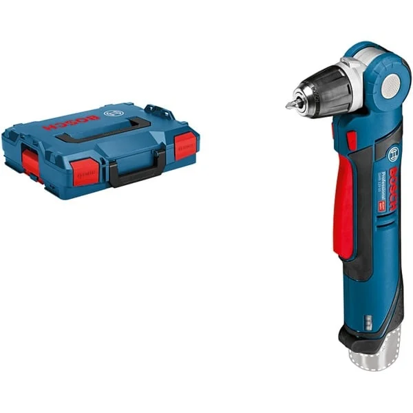 Bosch Professional Akku-Winkelbohrschrauber GWB 12V-10 Professional (blau/schwarz, ohne Akku und Ladegerät, in L-BOXX)