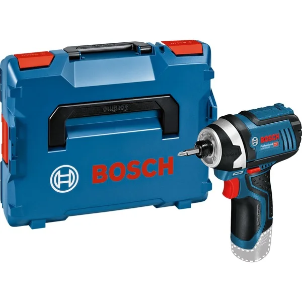 Bosch Professional Akku-Drehschlagschrauber GDR 12V-105 Professional (blau/schwarz, ohne Akku und Ladegerät, in L-BOXX)