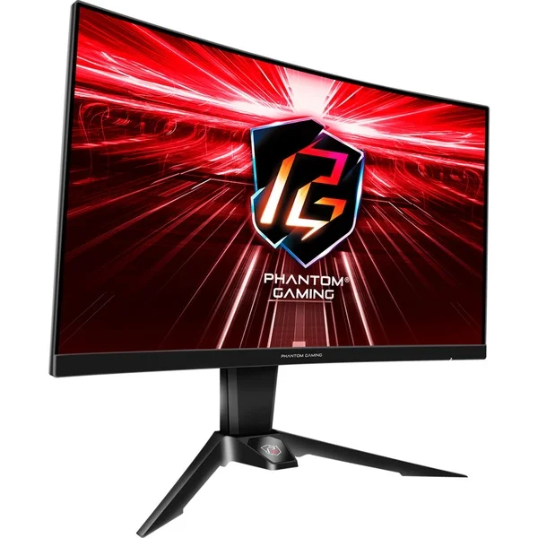 ASRock PG27Q15R2A, Gaming-Monitor (69 cm (27 Zoll), schwarz, QHD, VA, Curved, AMD Free-Sync Premium, Wi-Fi Antenne, 165Hz Panel)
