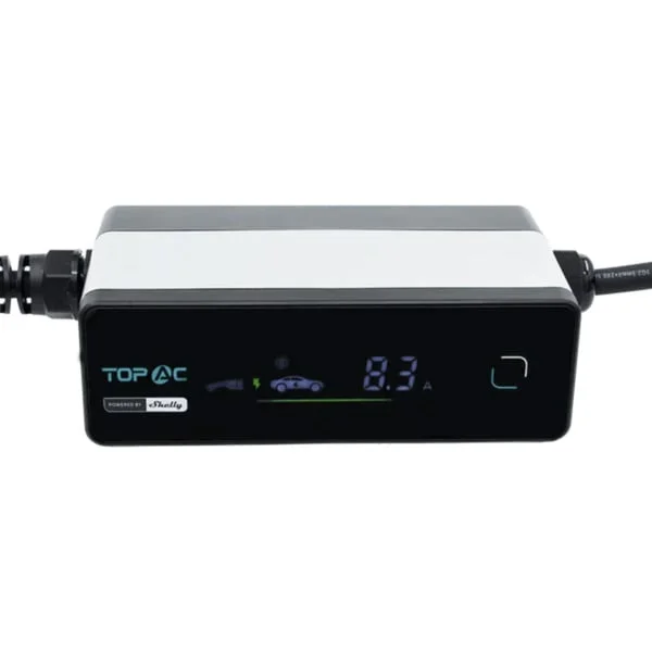 Shelly Portable EV Charger TopAC, 11 kW, Wallbox (weiß/schwarz, WLAN)