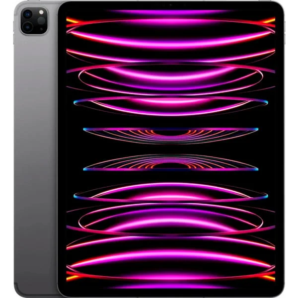 Apple iPad Pro 12,9" (128 GB) Generalüberholt, Tablet-PC (grau, 5G, Gen 6 / 2022)