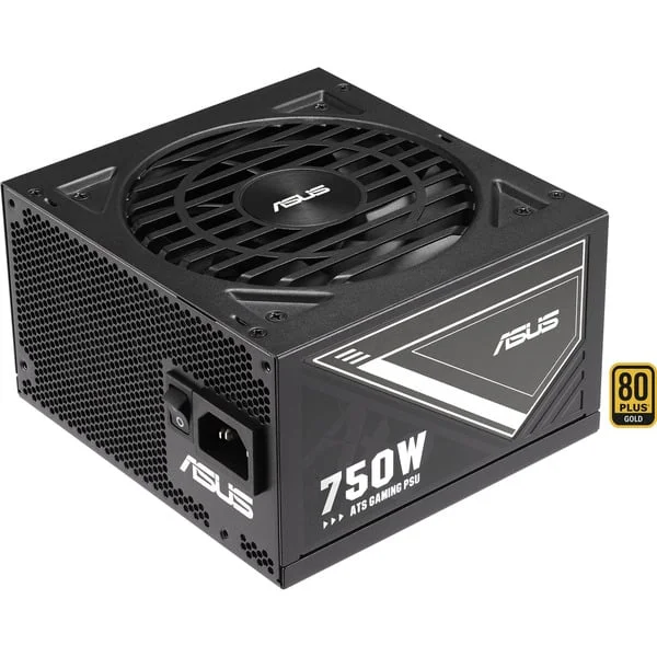 ASUS 750W-ATS Gold, PC-Netzteil (schwarz, 3x PCIe, 750 Watt)