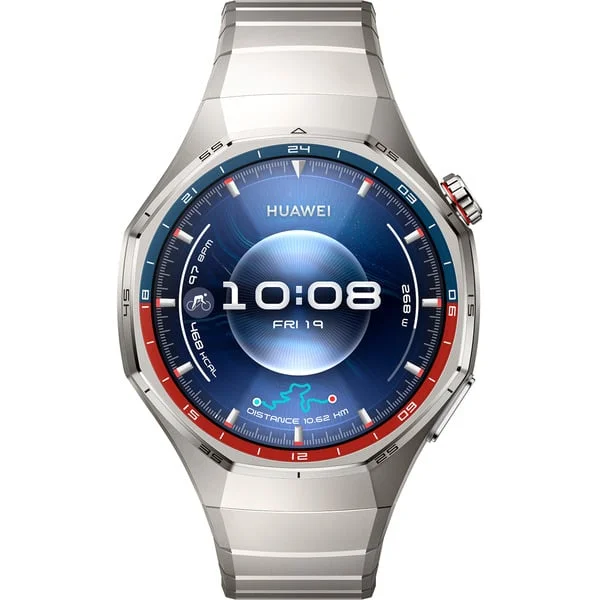 Huawei Watch GT 6 Pro (Atum-B29M), Smartwatch (grau, Titangehäuse, Titanarmband)