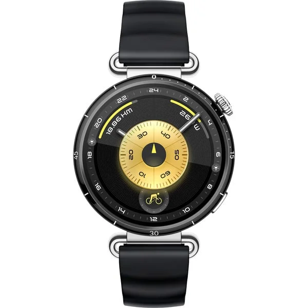 Huawei Watch GT 6 41mm (Konsu-B19F), Smartwatch (schwarz, schwarzes Fluorelastomerarmband)