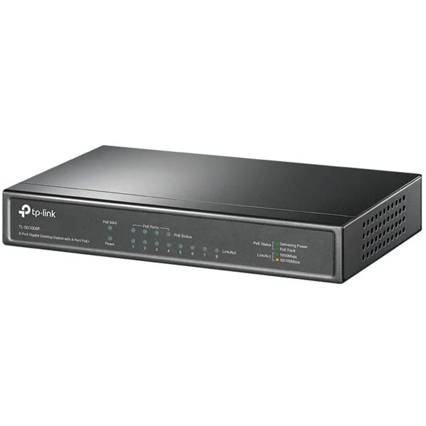 TP-Link TL-SG1008P, Switch (schwarz)