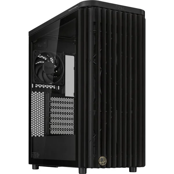 ASUS ProArt PA401 Wood Edition, Tower-Gehäuse (schwarz/holz, Tempered Glass)