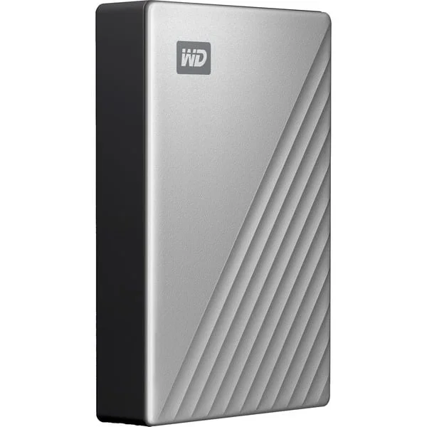 WD My Passport Ultra for Mac 4 TB, Externe Festplatte (silber/schwarz, USB-C 3.2 Gen 1)
