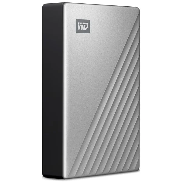 WD My Passport Ultra for Mac 5 TB, Externe Festplatte (silber/schwarz, USB-C 3.2 Gen 1)