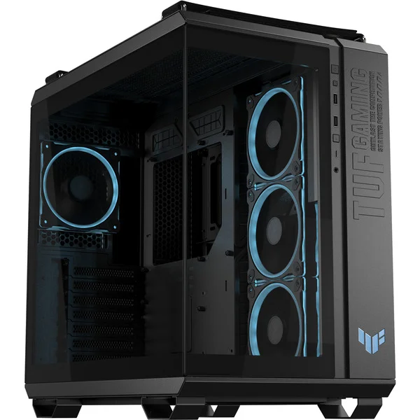 ASUS TUF GAMING GT502 HORIZON ARGB , Tower-Gehäuse (schwarz, Tempered Glass x 2)