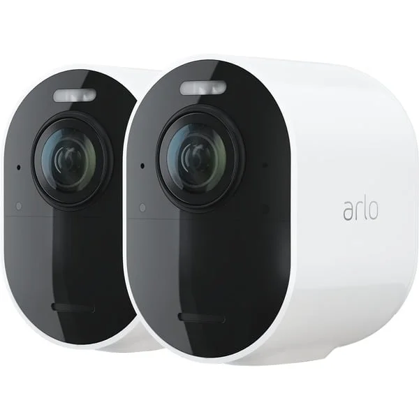 Arlo Ultra 2 Spotlight, Kamera (weiß/schwarz, 2er Set)