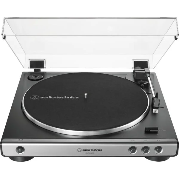 Audio-Technica AT-LP60XUSBGM, Plattenspieler (gunmetal/schwarz, USB, Phonovorverstärker)