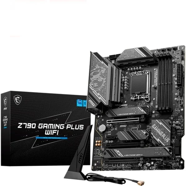 MSI Z790 GAMING PLUS WIFI, Mainboard (grau/schwarz)