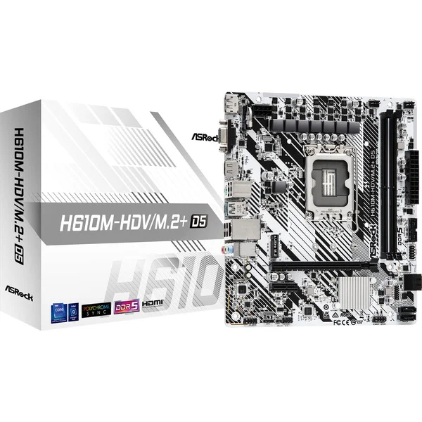 ASRock H610M-HDV/M.2+ D5, Mainboard