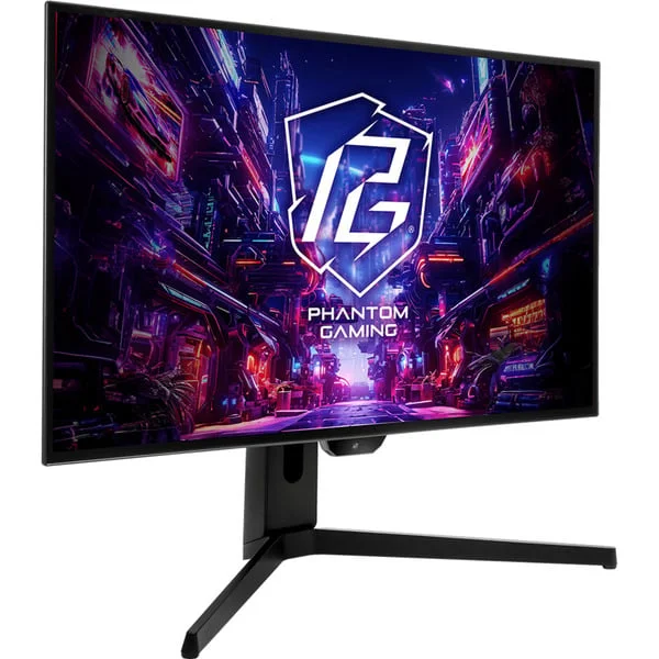 ASRock PGO27QFS OLED, Gaming-Monitor (68.6 cm (27 Zoll), schwarz, QHD,HDMI, DP, FreeSync Premium Pro, 240Hz Panel)