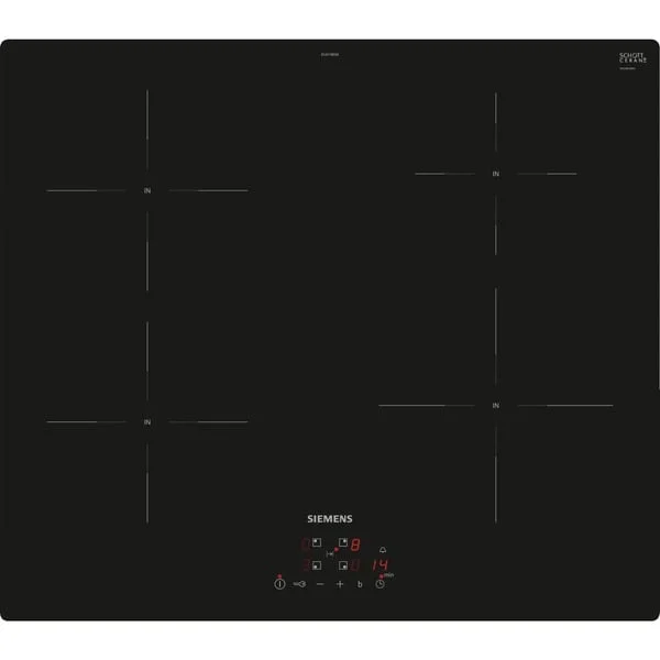 Siemens EU611BEB6E iQ100, Autarkes Kochfeld (schwarz, 60 cm)